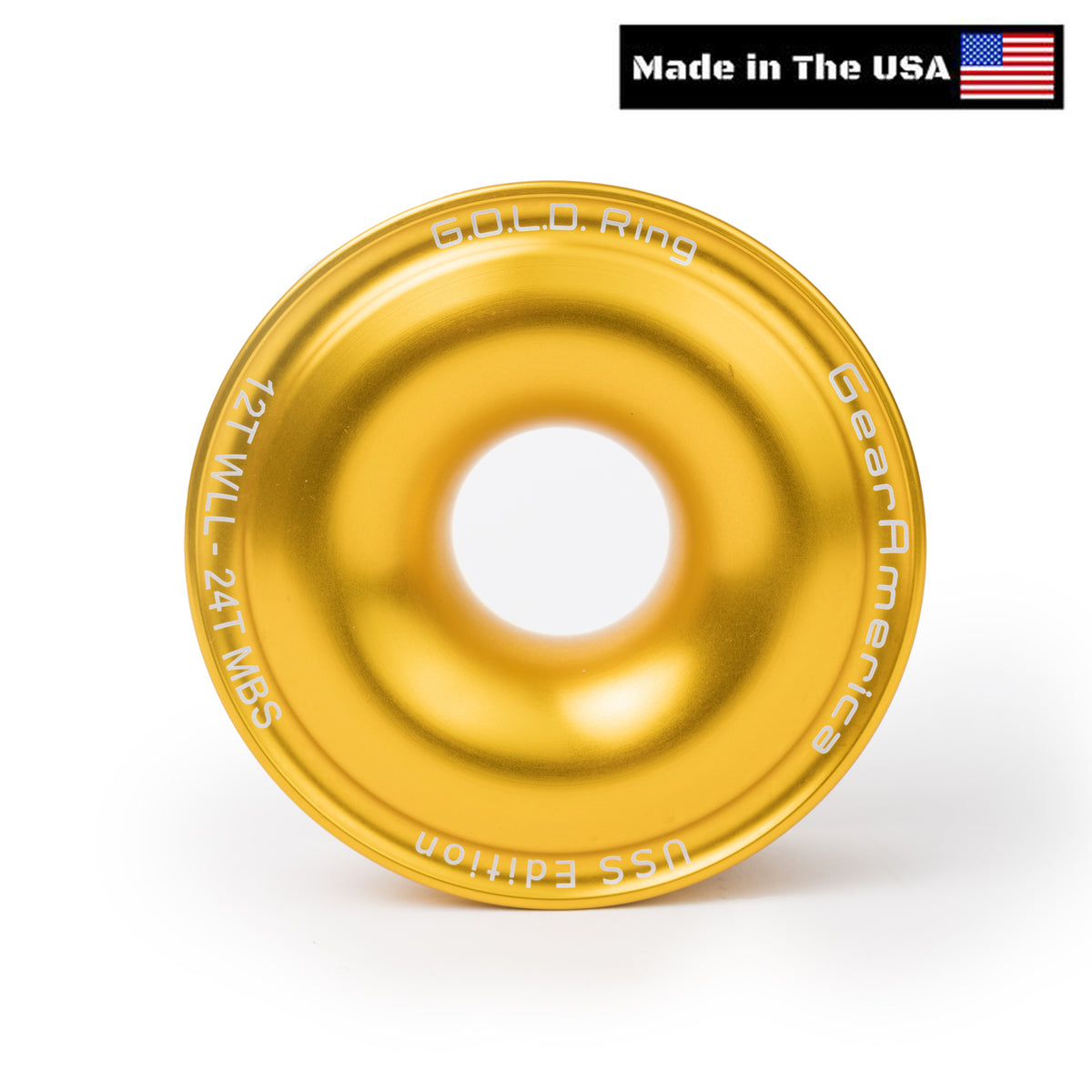 USN 1/2 inch Gold Synthetic Lace – Vanguard Industries