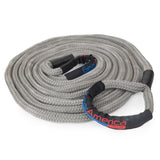 Kinetic Recovery Rope 7/8” x 30' (GREY) | 28,500 lbs Breaking Strength | Made in The USA