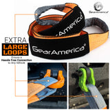 Mega Duty Tree Saver / Winch Extension Strap 4" x 10' | 45,076 lbs Minimum Breaking Strength