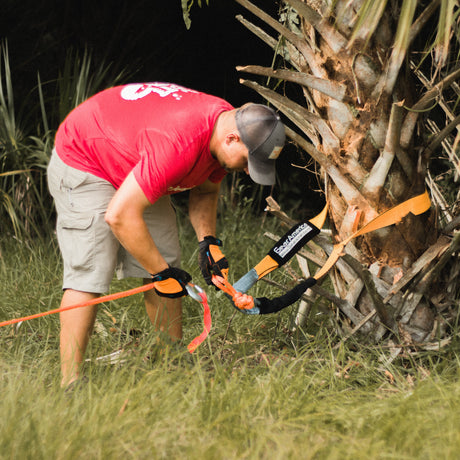 GearAmerica ½” Synthetic Soft Shackle | 45,000 lbs Breaking Strength (ORANGE)- Made in The USA